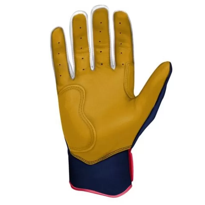 Cheap Patriot Series Short Cuff Batting Gloves Specialty | Blue